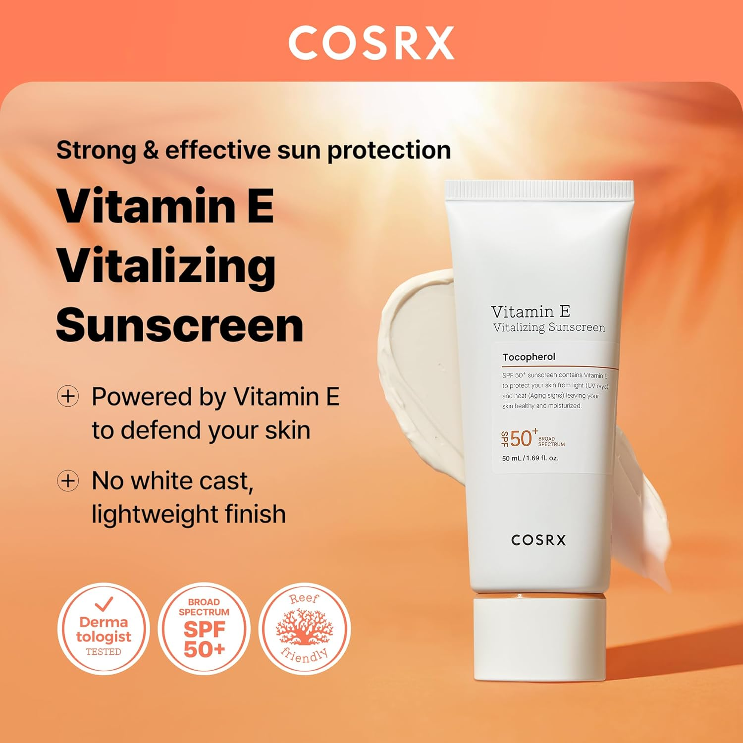 COSRX Vitamin E Vitalizing Sunscreen 3 skincare-kbeauty-glowtime-cosrx vitamin e vitalizing sunscreen