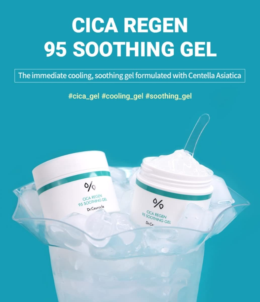 DR.CEURACLE Cica Regen 95 soothing gel 3 skincare-kbeauty-glowtime-dr ceuracle cica regen 95 soothing gel