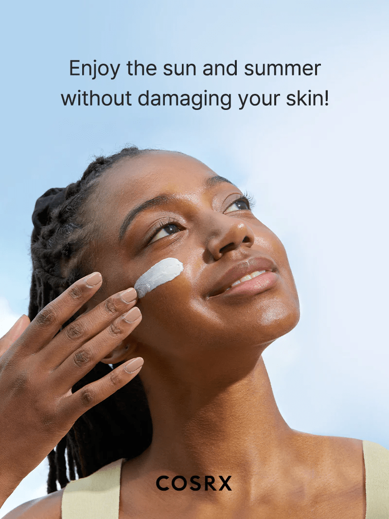 VitaminE_Suncream_model sky skincare-kbeauty-glowtime-cosrx vitamin E vitalizing sunscreen