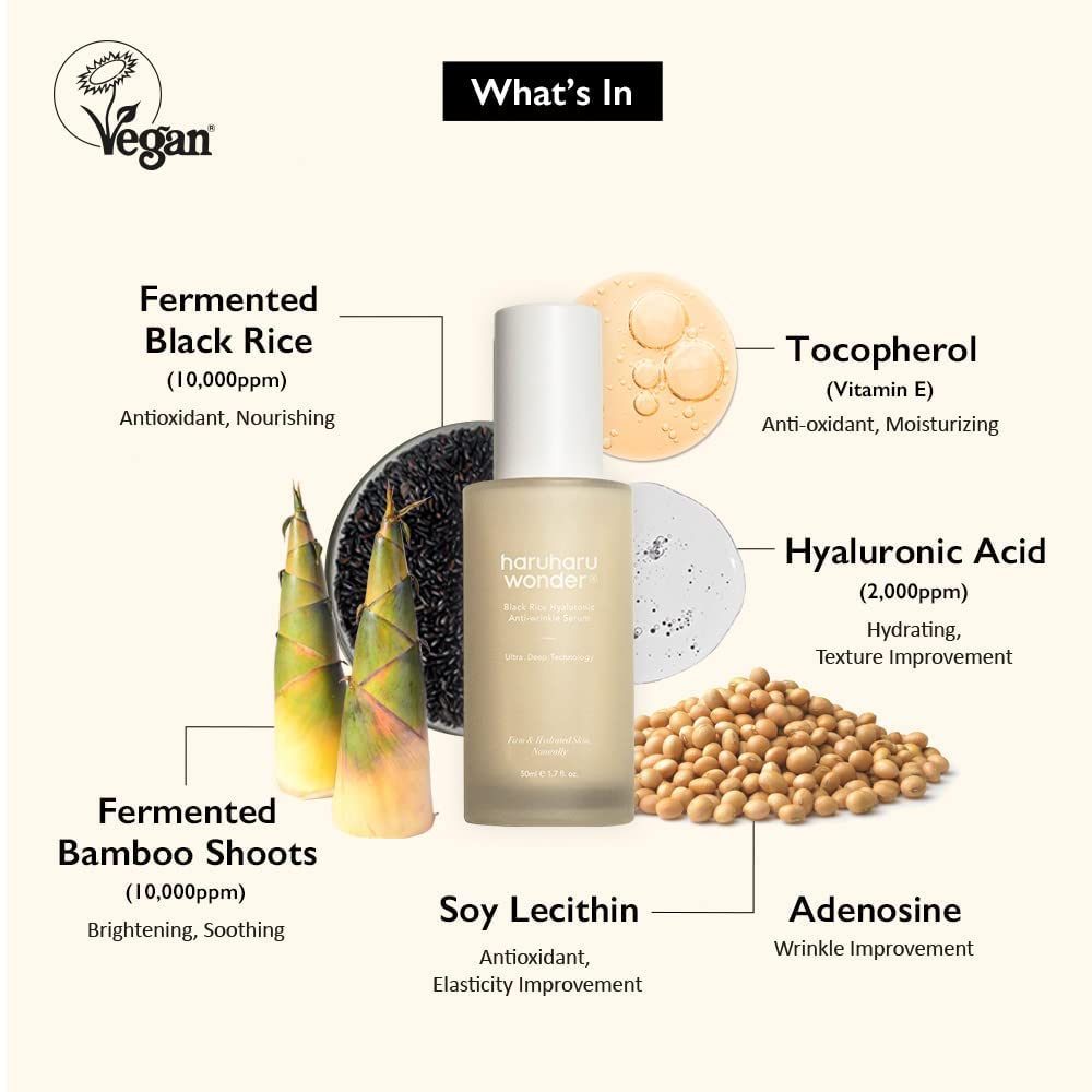 haru haru wonder black rice hyaluronic anti wrinkle serum info