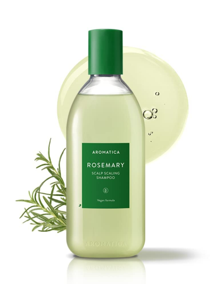skincare-kbeauty-glowtime-aromatica rosemary scalp scaling shampoo