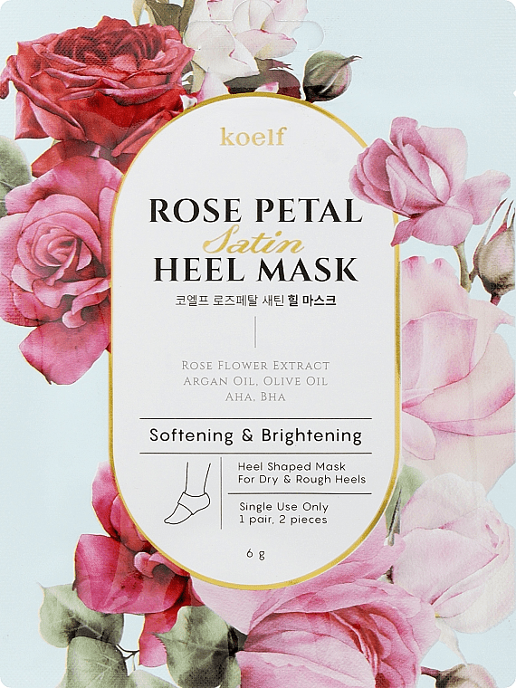 koelf rose petal satin heel mask skincare-kbeauty-glowtime-koelf rose petal satin heel mask