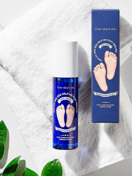 skincare-kbeauty-glowtime-one day you help me foot peeling foot scrub