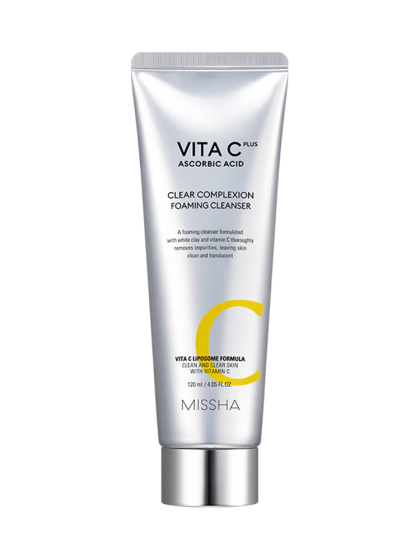 skincare-kbeauty-glowtime-Missha Vita C foaming Cleanser