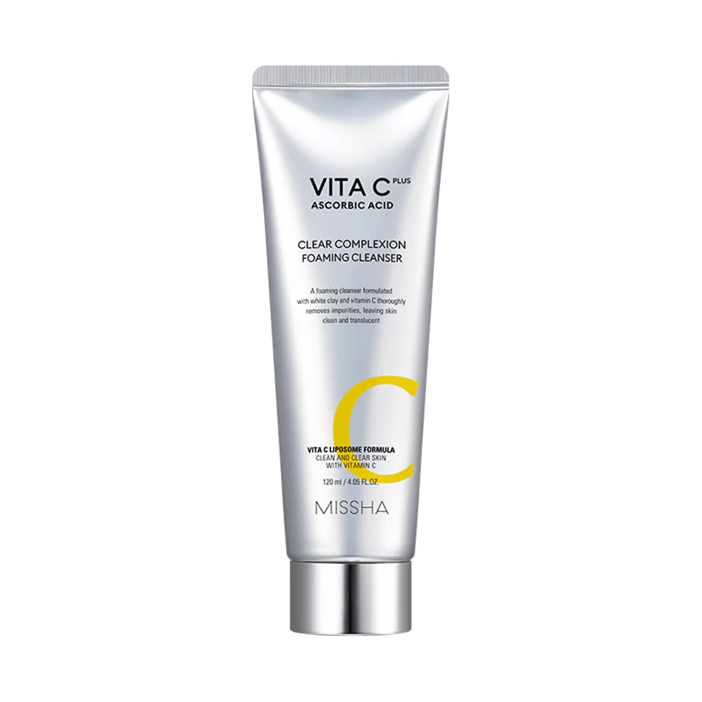 vitac_foamingcleanser_packshot_1800x1800 skincare-kbeauty-glowtime-Missha Vita C foaming Cleanser
