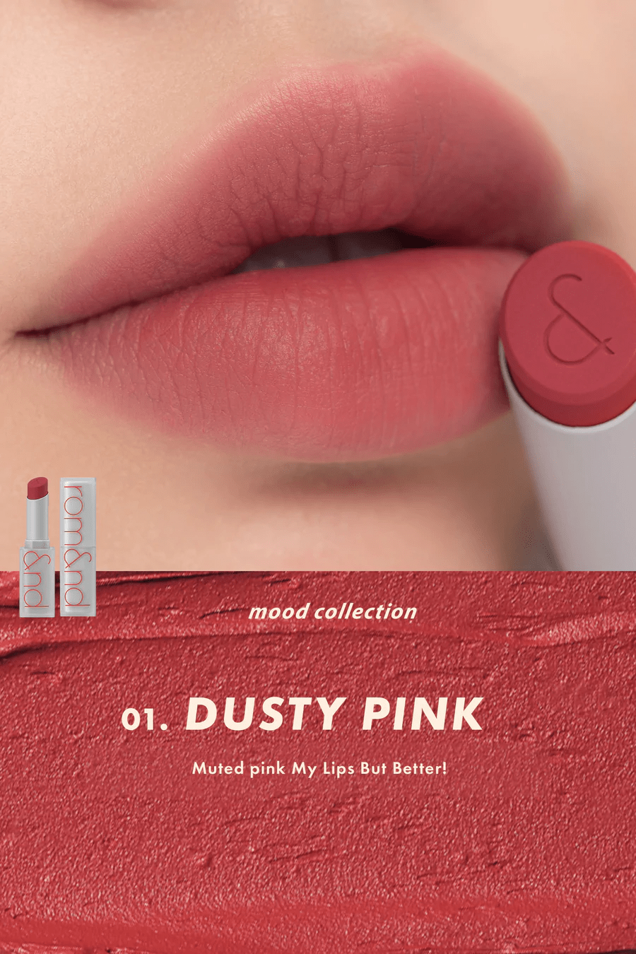 zero matte 01_dusty_pink skincare-kbeauty-glowtime-rom&nd zero matte dusty pink 01