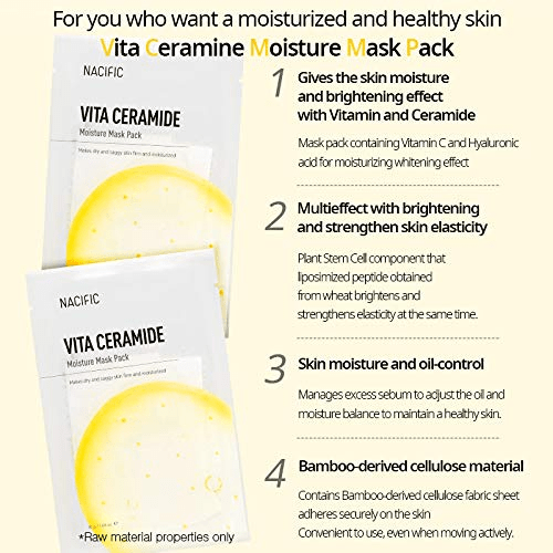 NACIFIC Vita Ceramide Moisture Mask 3 skincare-kbeauty-glowtime-nacific vita ceramide moisture mask