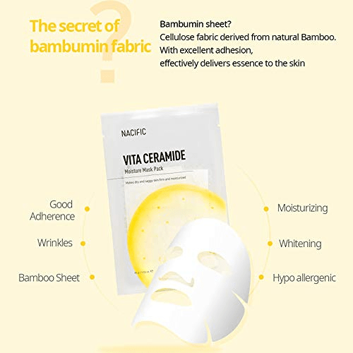 NACIFIC Vita Ceramide Moisture Mask 6 skincare-kbeauty-glowtime-nacific vita ceramide moisture mask