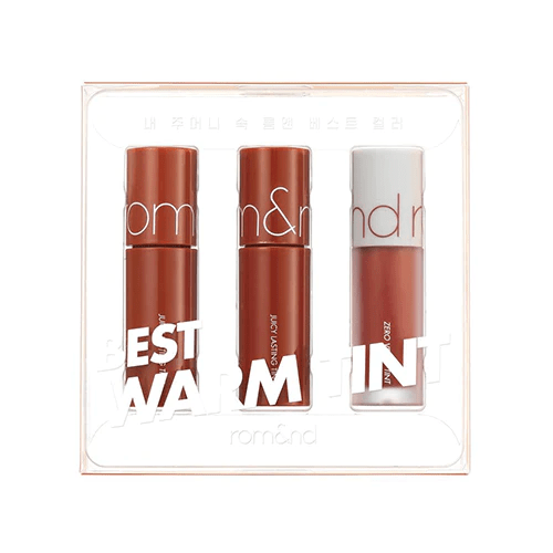 ROMAND_Best_Tint_Edition_Warm_Tone_Pick_Mini_Set skincare-kbeauty-glowtime-rom&nd best tint warm tone mini
