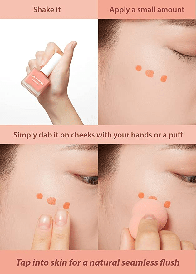 how to use juicy pang water blusher skincare-kbeauty-glowtime-a'pieu Juicy water pang blusher