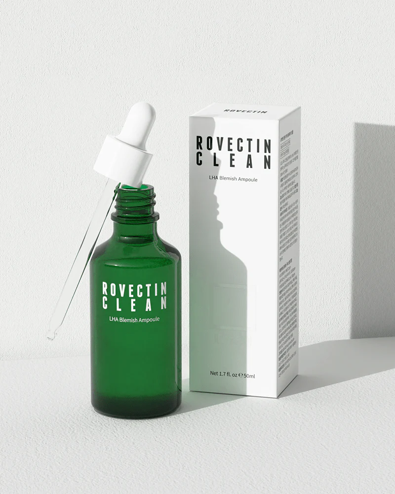 rovectin-lha-blemish-ampoule skincare-kbeauty-glowtime-Rovectin LHA Clean Blemish Ampoule