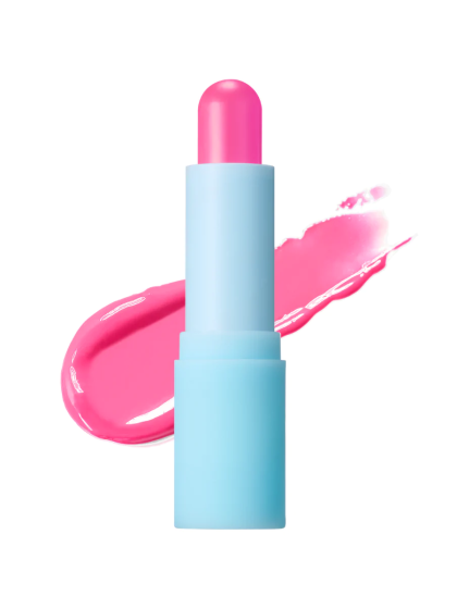 skincare-kbeauty-glowtime-tocobo glass tinted lip balm better pink