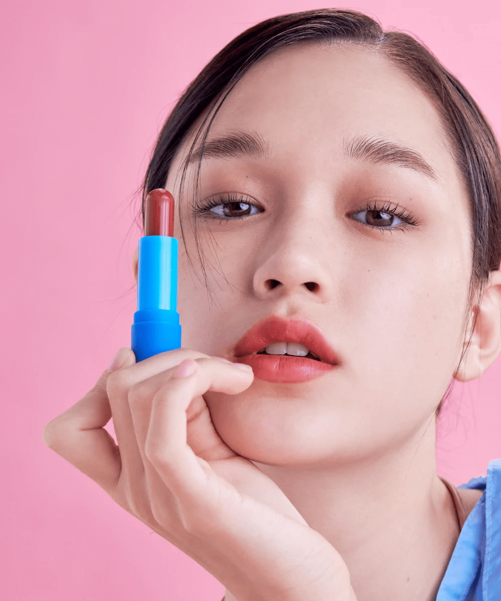 tocobo powwder cream lip balm rose burn pout skincare-kbeauty-glowtime-tocobo powder cream lip balm rose burn