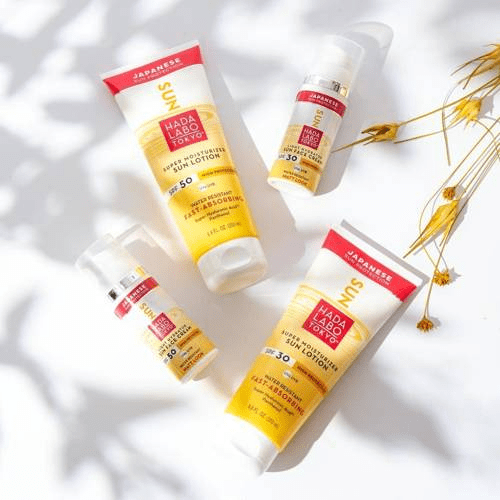 Hada-Labo-Tokyo-Sun-Water-resistant-moisturising-sunscreen-lotion- lifestyle skincare-kbeauty-glowtime-hada labo tokyo sun water resistant moisturising sunscreen lotion