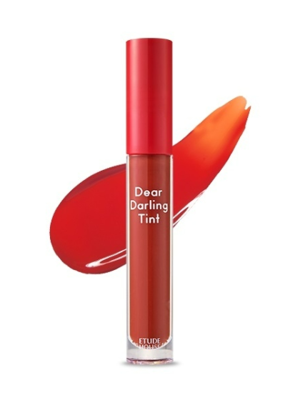 skincare-kbeauty-glowtime-etude house dear darling water gel tint fig red