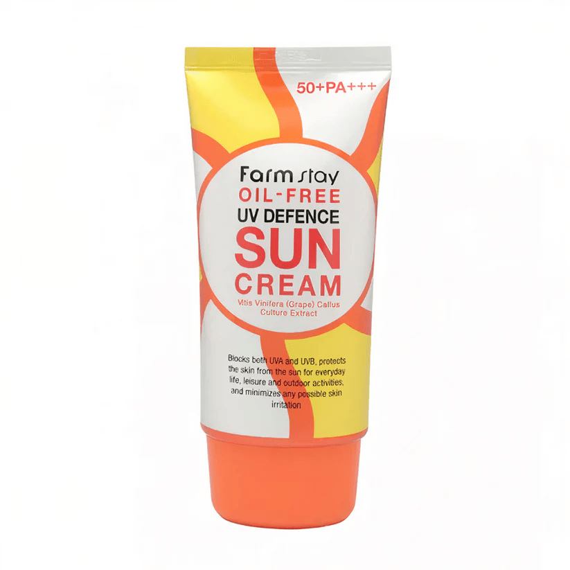 farm stay oil free uv defense sun cream main skincare-kbeauty-glowtime-farm stay oil free uv defense sun cream