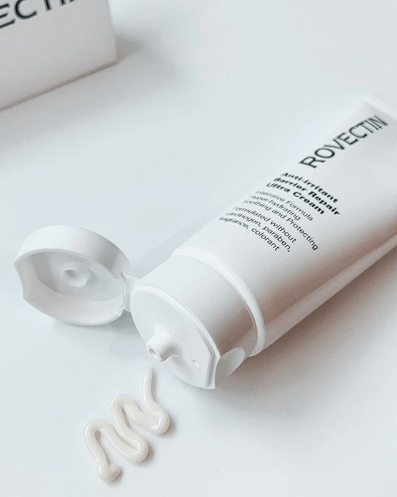 rovectin-anti-irritant-barrier-repair-ultra-cream-texture-2 skincare-kbeauty-glowtime-rovectin anti irritant barrier repair ultra cream