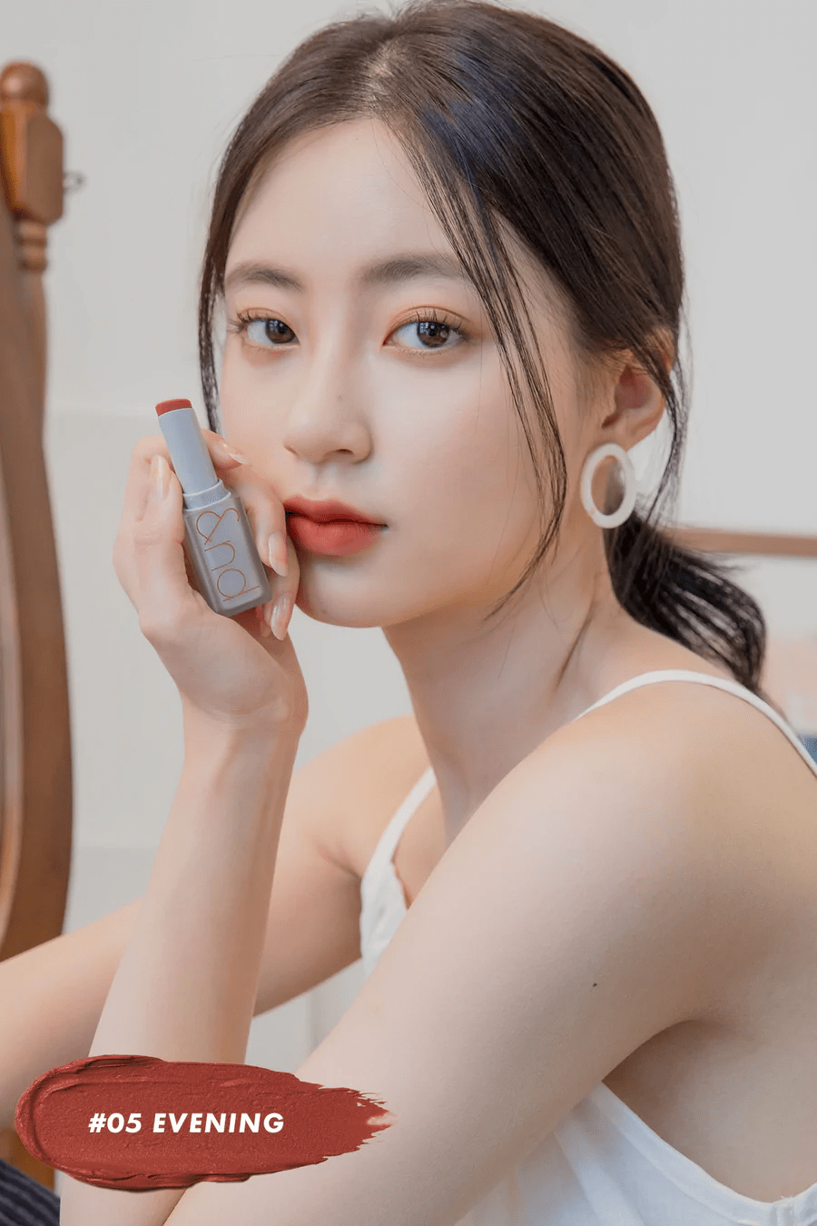 zero matte 05_evening_model skincare-kbeauty-glowtime-rom&nd zero matte evening 05