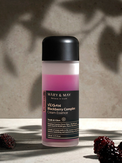 skincare-kbeauty-glowtime-mary & may vegan blackbery complex cream essence