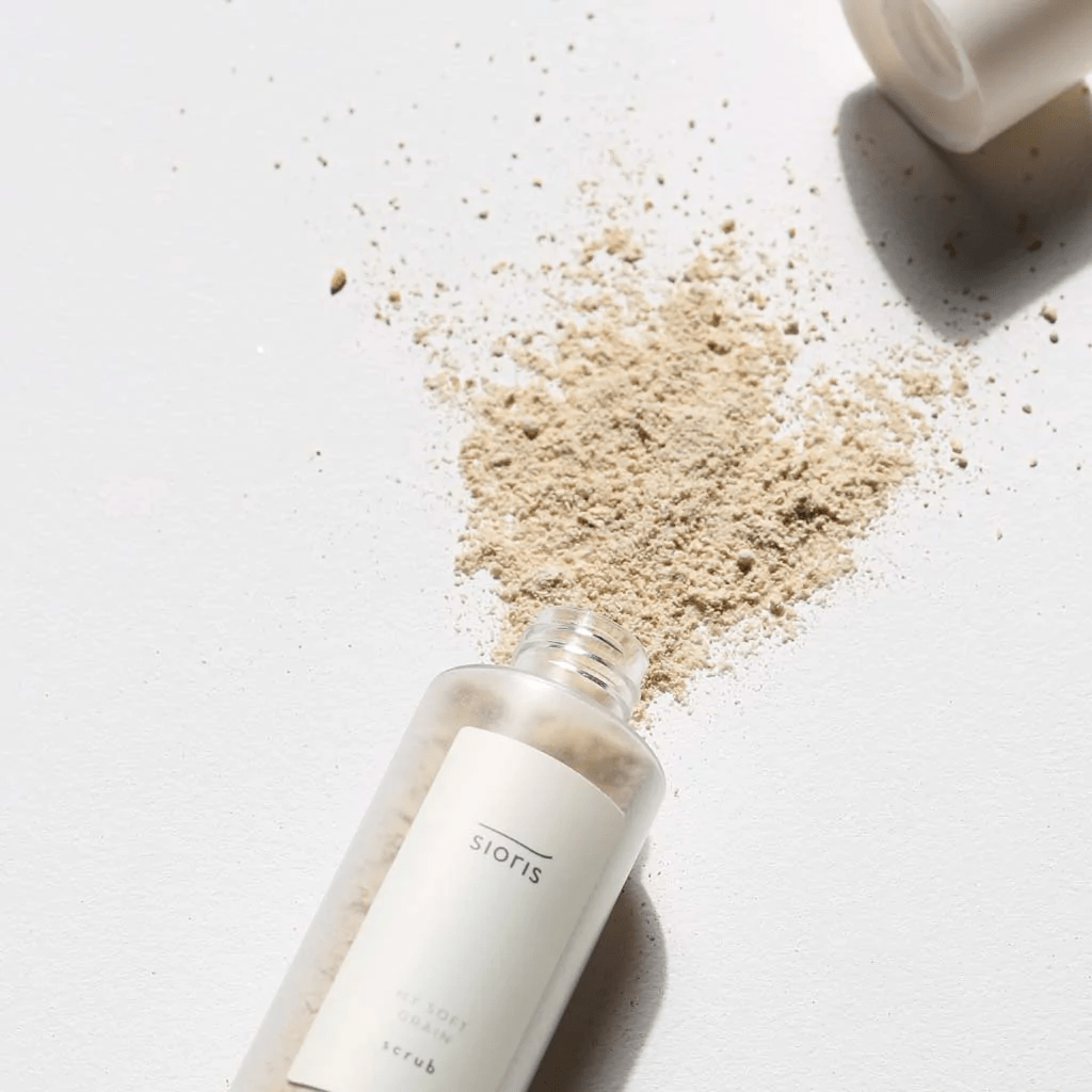SIORIS-My-Soft-Grain-Scrub-Texture skincare-kbeauty-glowtime-sioris my soft grain scrub