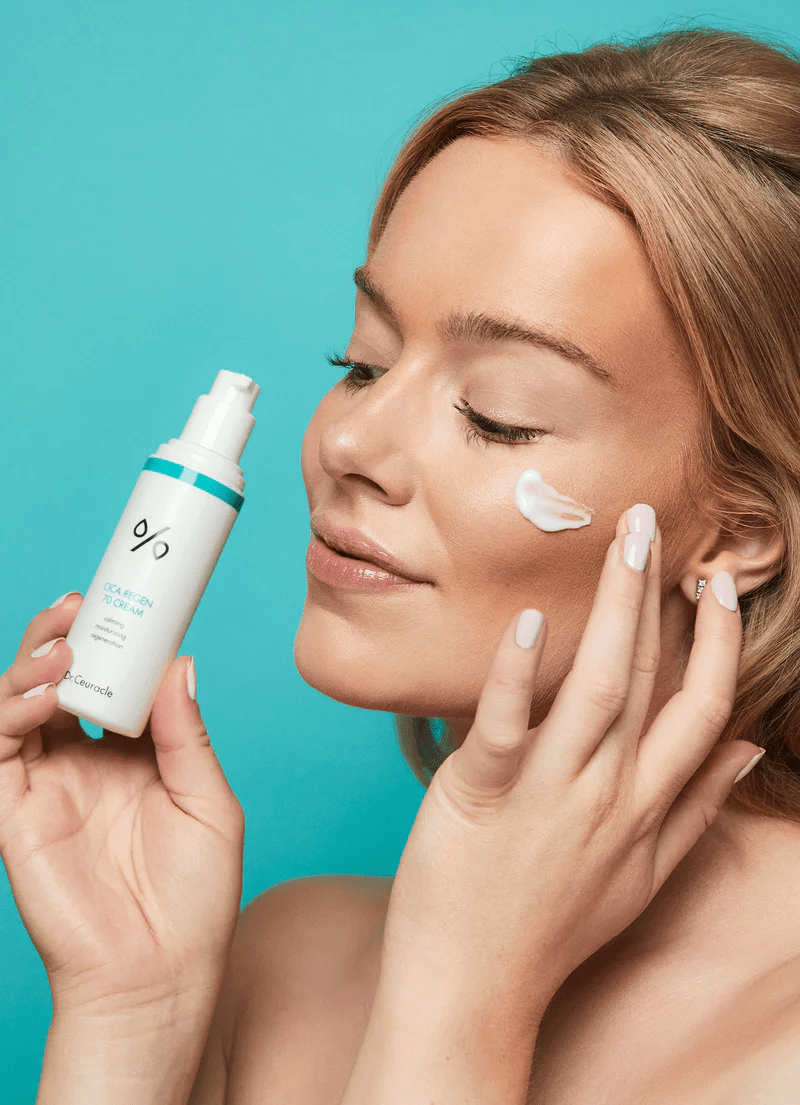 dr ceuracle cica regen 70 cream model skincare-kbeauty-glowtime-dr ceuracle cica regen 70 cream