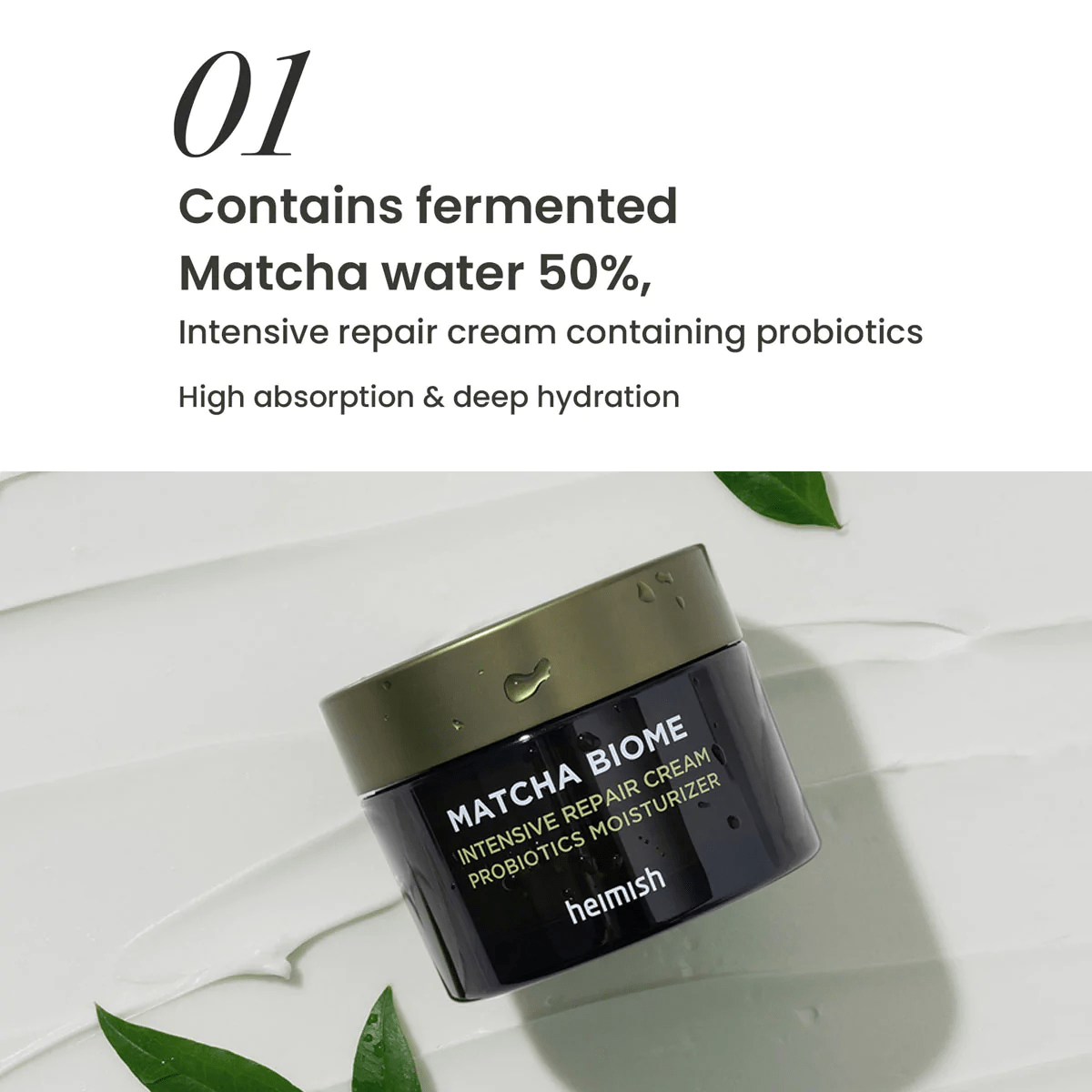 heimish matcha biome intenseice repair cream probiotics moisturizer info 6 skincare-kbeauty-glowtime-Heimish macha biome intensive repair cream probiotics moisturizer