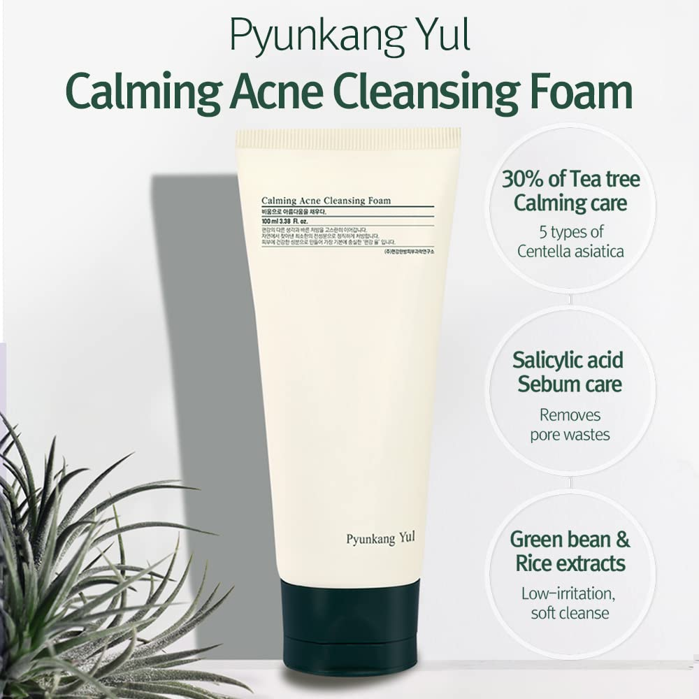 PYUNKANG YUL Calming Acne Cleansing Foam 3 skincare-kbeauty-glowtime-pyunkang yul calming acne cleansing foam