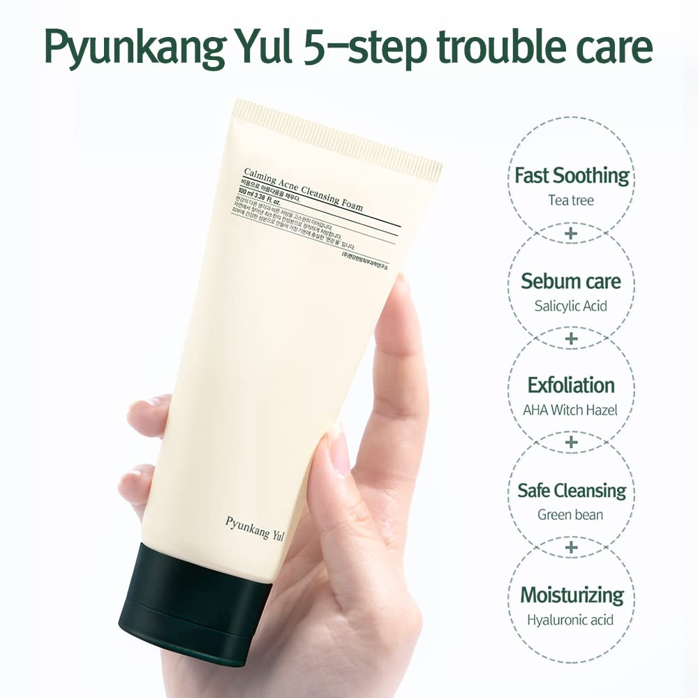 PYUNKANG YUL Calming Acne Cleansing Foam 6 skincare-kbeauty-glowtime-pyunkang yul calming acne cleansing foam