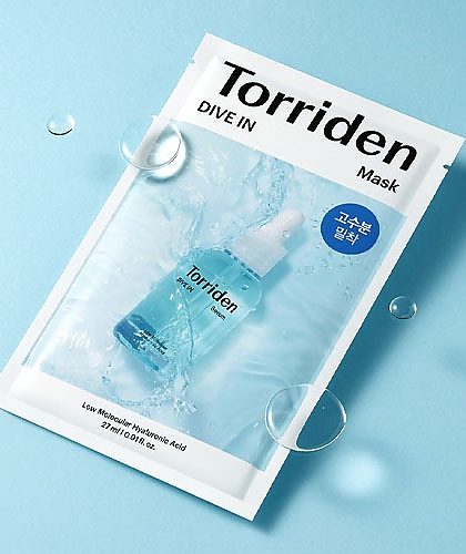 skincare-kbeauty-glowtime-torriden dive in low molecular wieght Hyaluronic acid mask pack