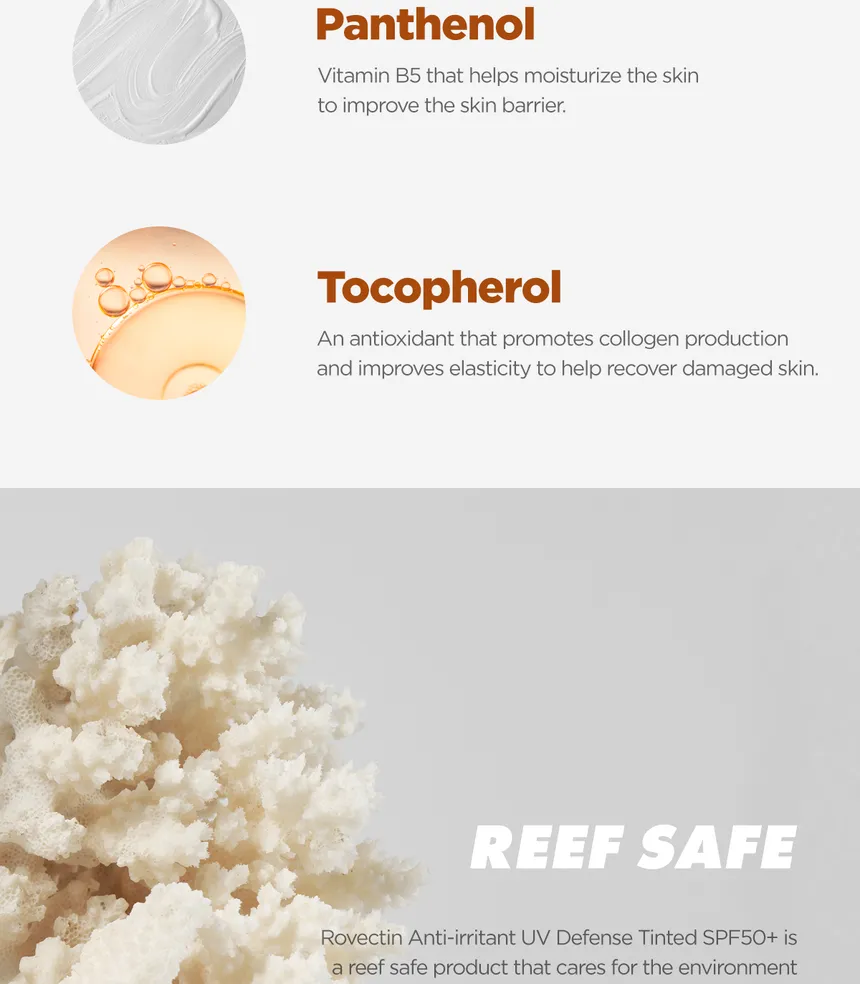 rovectin anti irritant tinted sun cream reef safe skincare-kbeauty-glowtime-rovectin anti irritant tinted sun cream