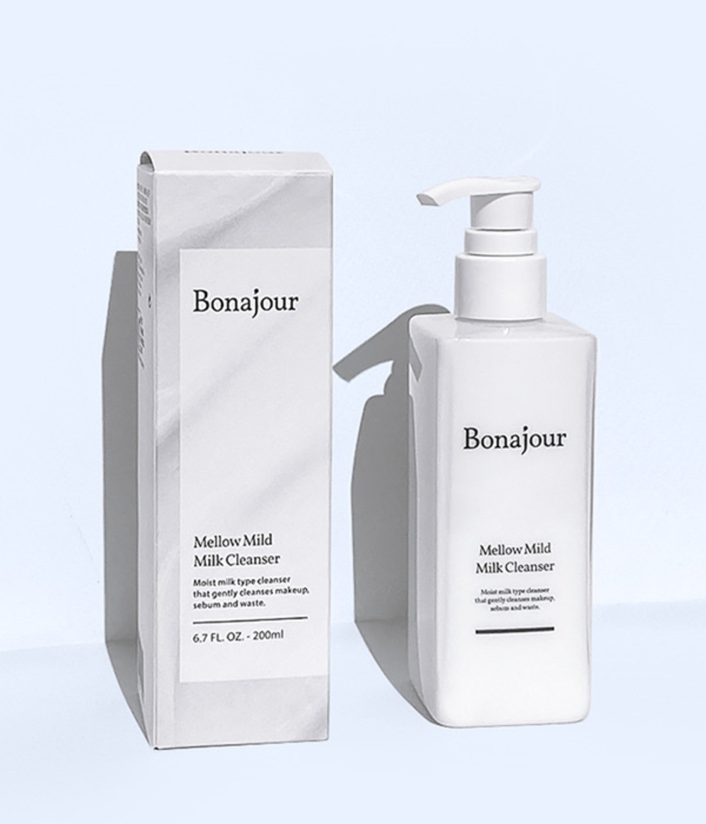 Bonajour Mellow Mild Milk Cleanser box skincare-kbeauty-glowtime-Bonajour mellow mild milk cleanser
