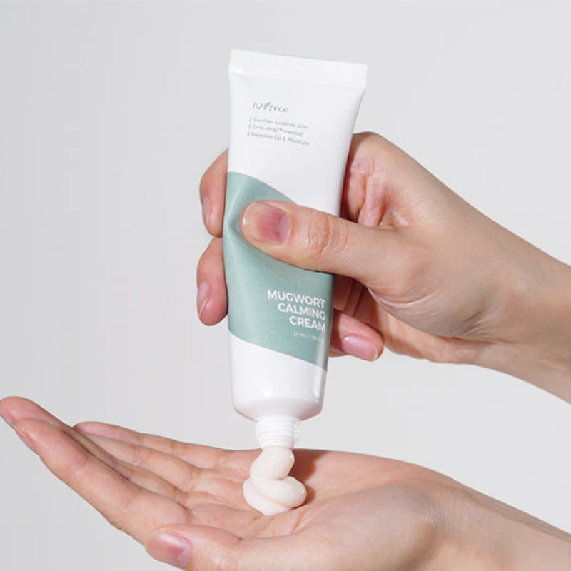 Isntree mugwort calming cream hand skincare-kbeauty-glowtime-isntree mugwort