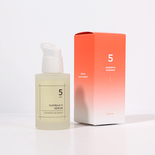Numbuzin No 5 Goodbye Blemish Serum box skincare-kbeauty-glowtime-Numbuzin No 5 Goodbye Blemish Serum