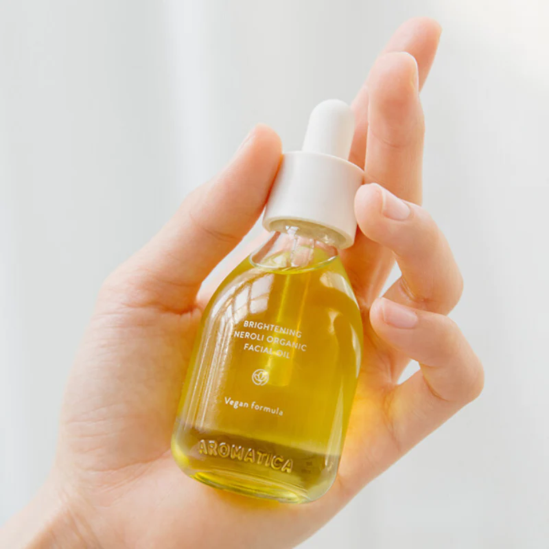 aromatic organic neroli oil hand hold skincare-kbeauty-glowtime-aromatica organic neroli oil