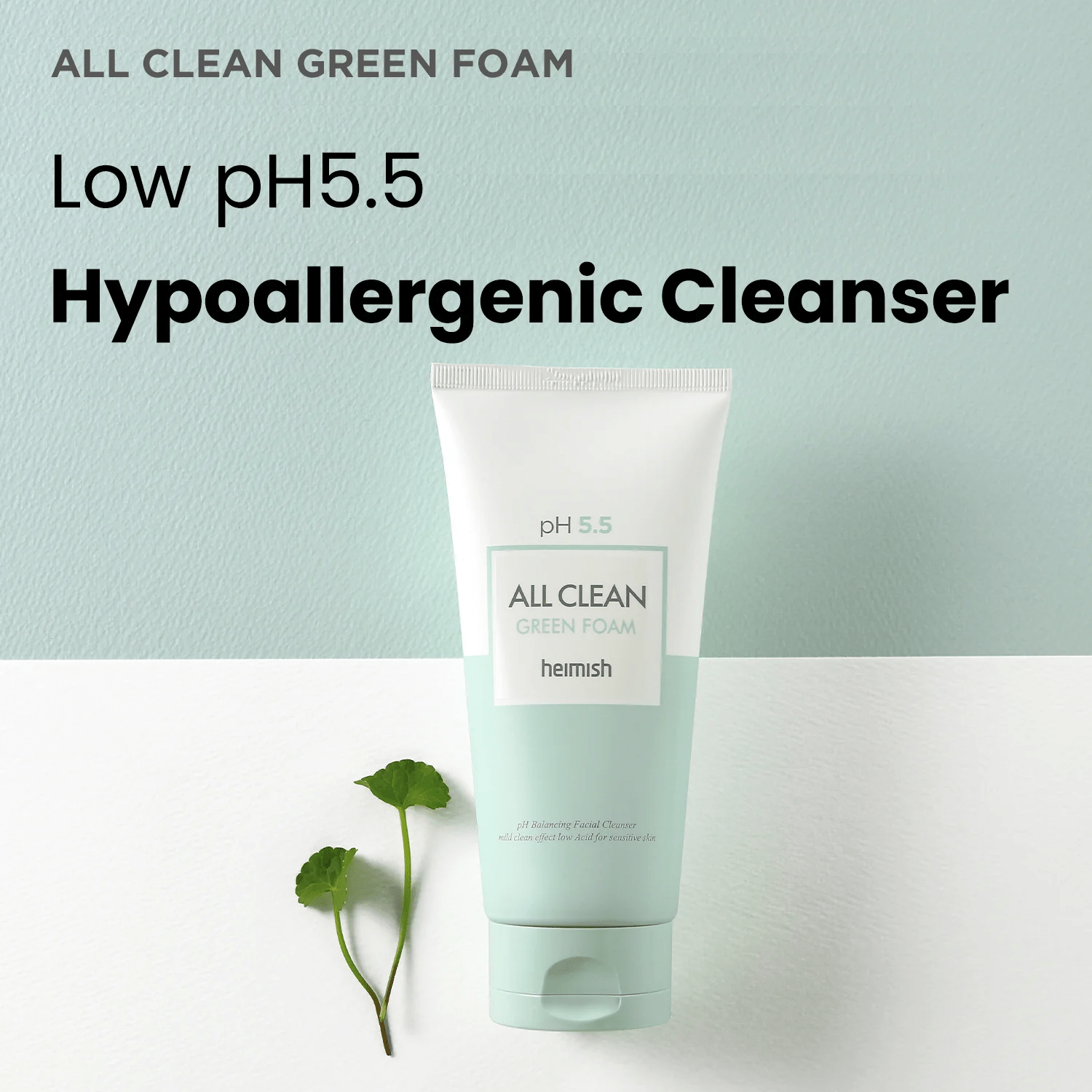 skincare-kbeauty-glowtime-heimish all clean green foam