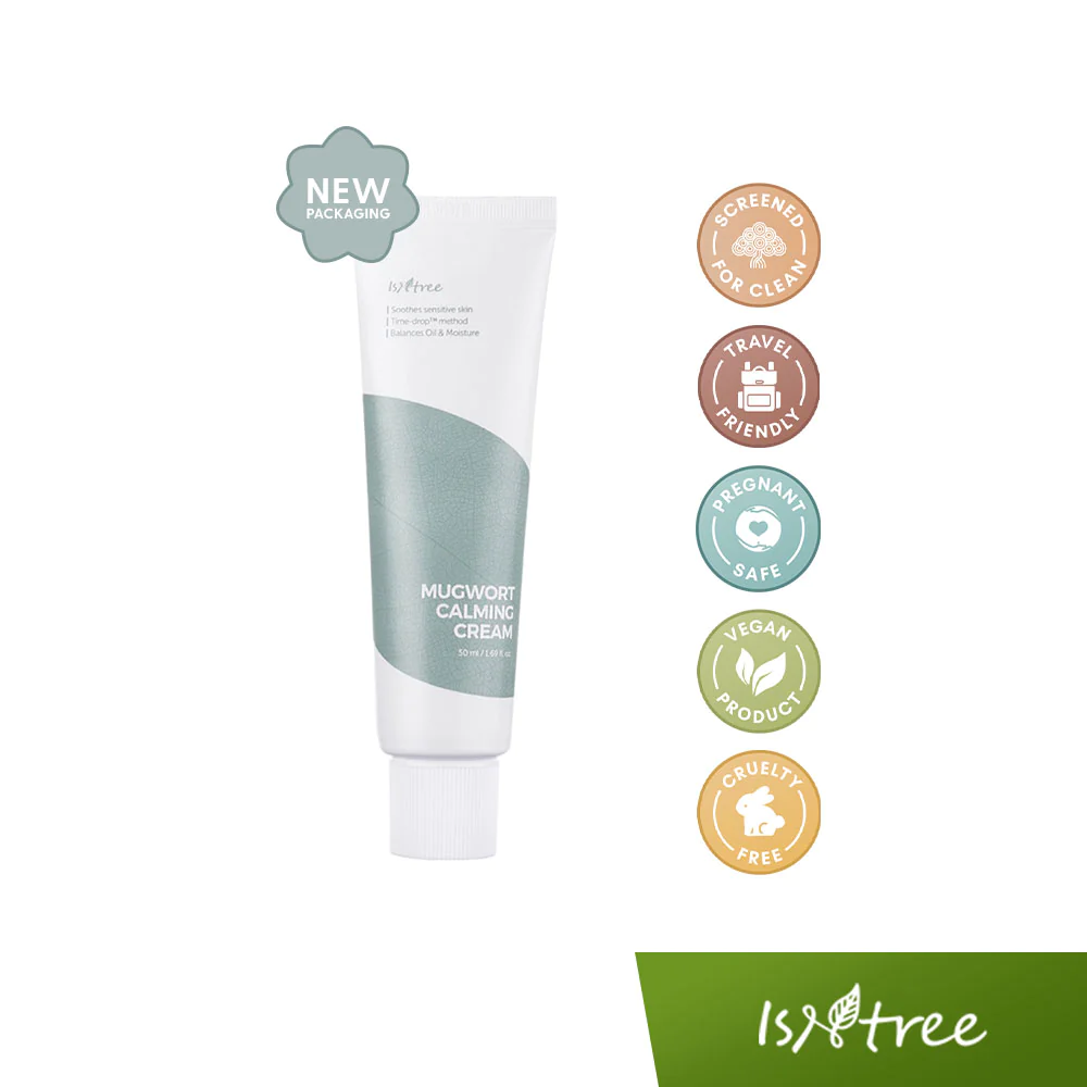 isntree mugwort calming cream awards skincare-kbeauty-glowtime-isntree mugwort