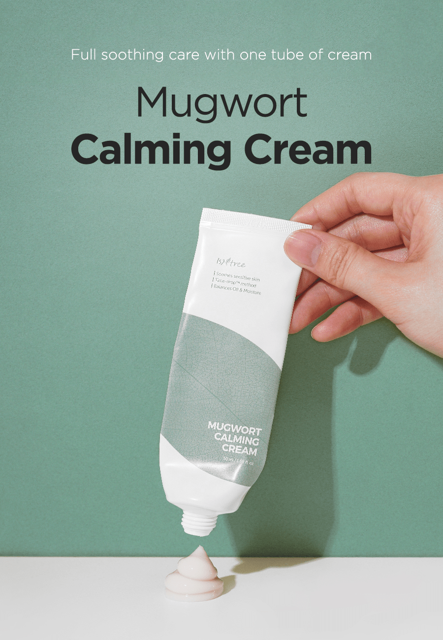isntree mugwort calming cream info skincare-kbeauty-glowtime-isntree mugwort
