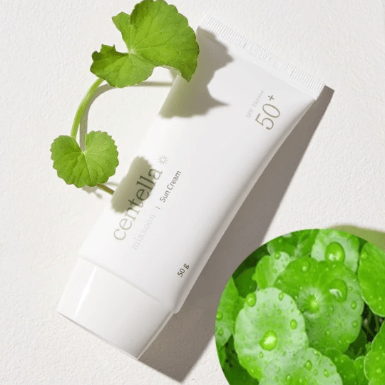 mixsoon-centella-sun-cream-50ml skincare-kbeauty-glowtime-mixoon centella sun cream