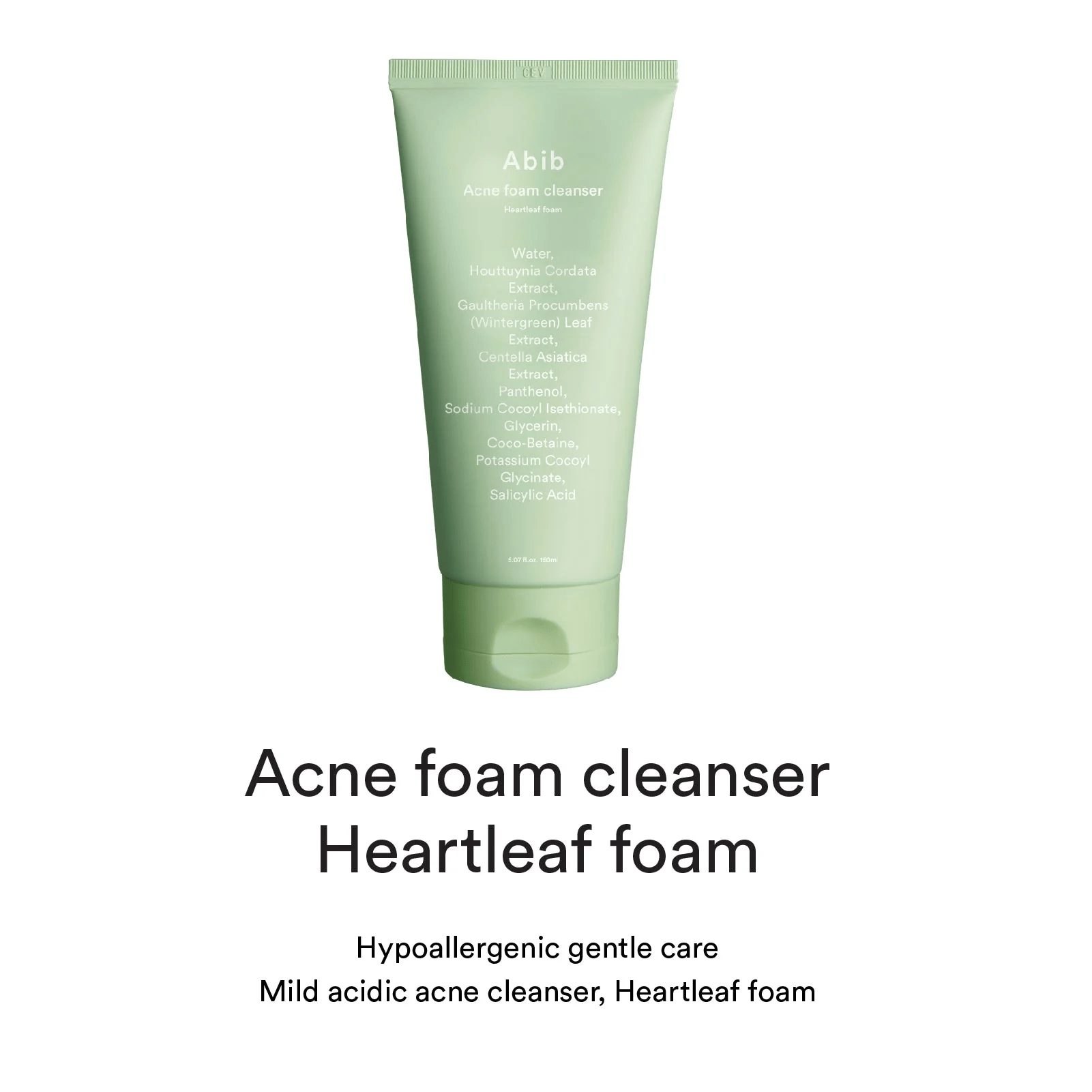 Abib acne foam cleanser info skincare-kbeauty-glowtime-abib acne foam cleanser