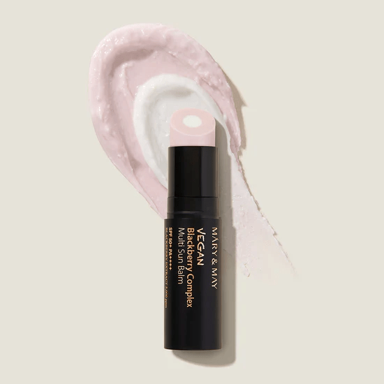 MM Vegan Blackberry COmplex multi sun balm lid off skincare-kbeauty-glowtime-MM Vegan Blackberry Complex multi sun balm