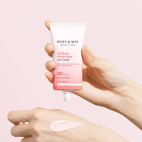 MM Vegan Primer Glow Sun cream hand skincare-kbeauty-glowtime-MM Vegan Primer Glow Sun cream