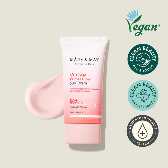 MM Vegan Primer Glow Sun cream main skincare-kbeauty-glowtime-MM Vegan Primer Glow Sun cream