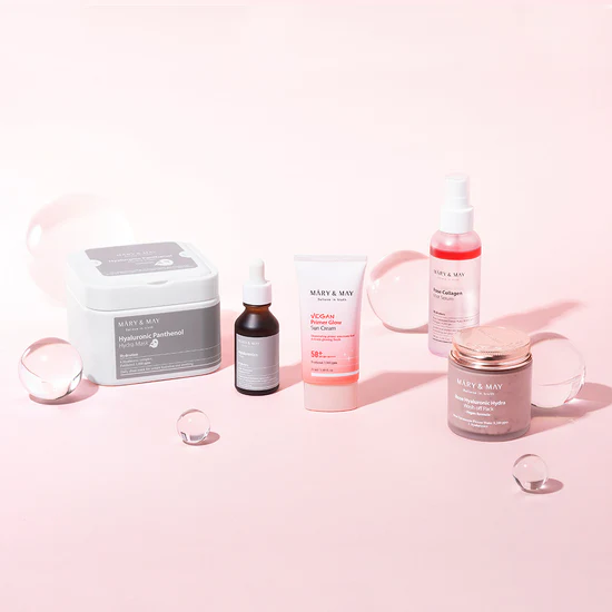 MM Vegan Primer Glow Sun cream range skincare-kbeauty-glowtime-MM Vegan Primer Glow Sun cream