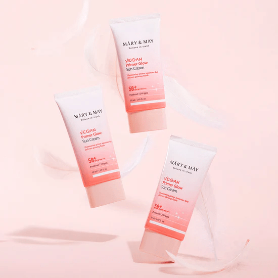 MM Vegan Primer Glow Sun cream suspended skincare-kbeauty-glowtime-MM Vegan Primer Glow Sun cream