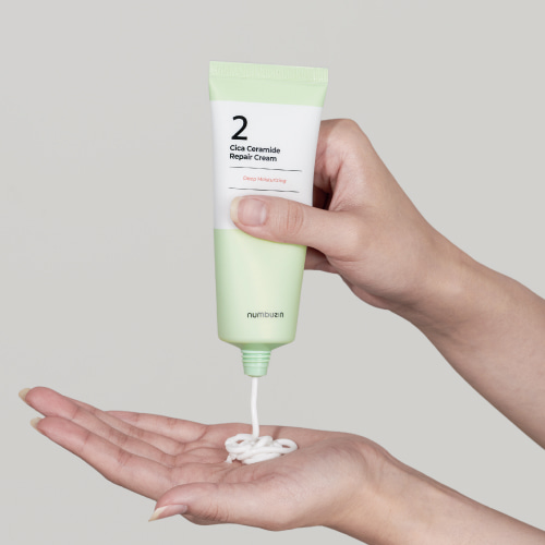 No.2 Cica Ceramide Repair Cream squeeze skincare-kbeauty-glowtime-numbuzin no 2 cica ceramide repair cream
