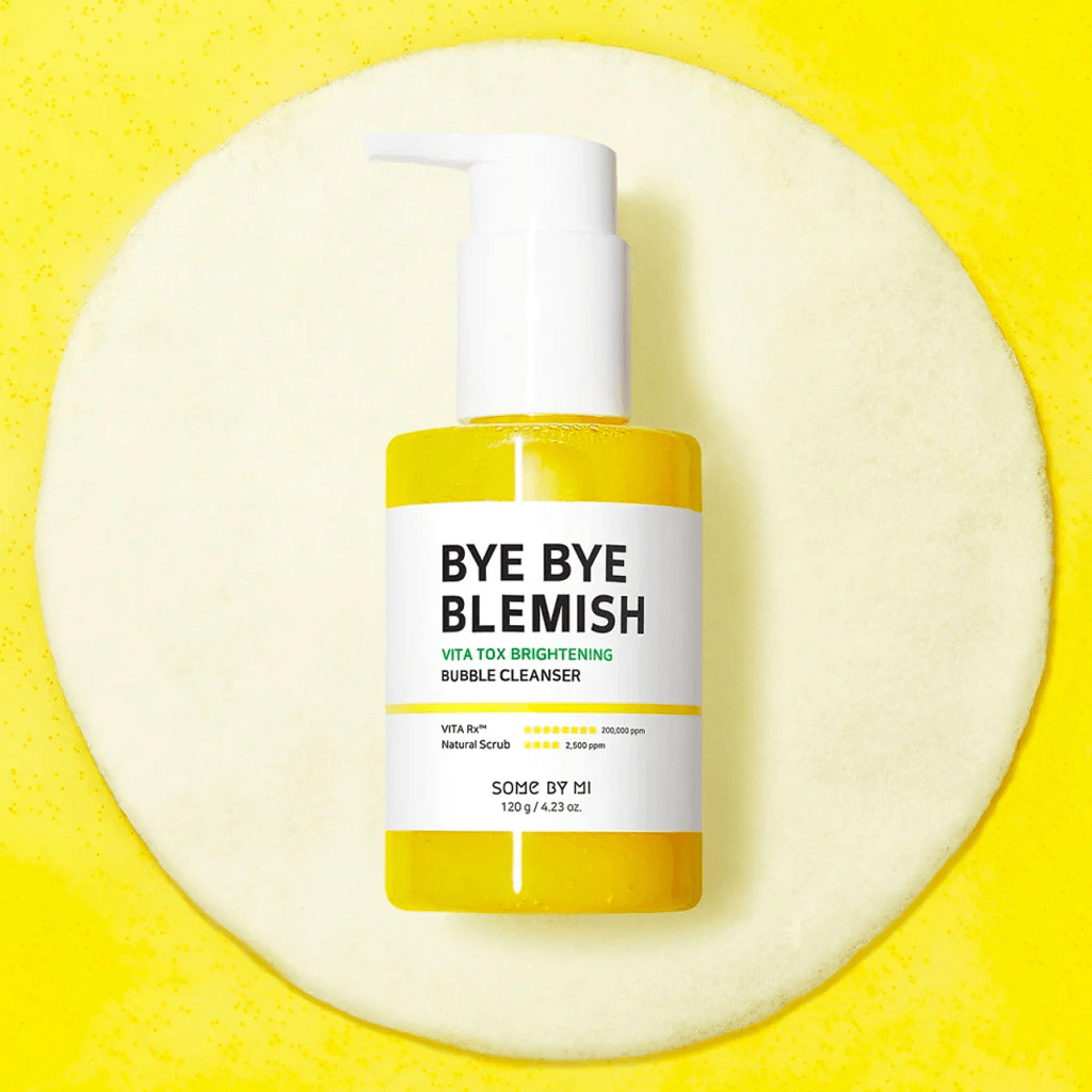 Some-By-Mi-Bye-Bye-Blemish-Vita-Tox-Brightening-Bubble-Cleanser close up skincare-kbeauty-glowtime-some b y mi bye bye blemish vita tox brightening bubble cleanser
