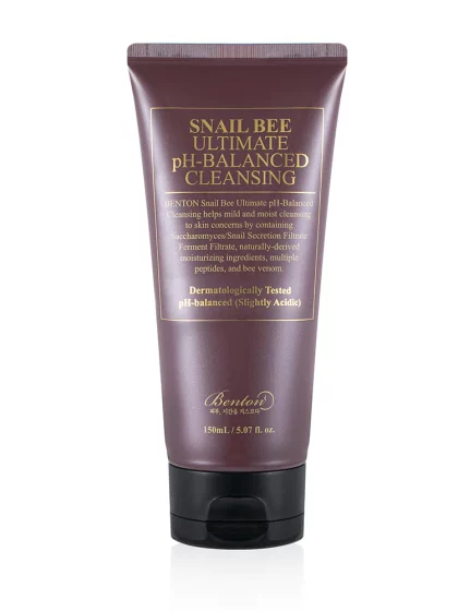 skincare-kbeauty-glowtime-benton snail bee ultimate ph balanced cleansing