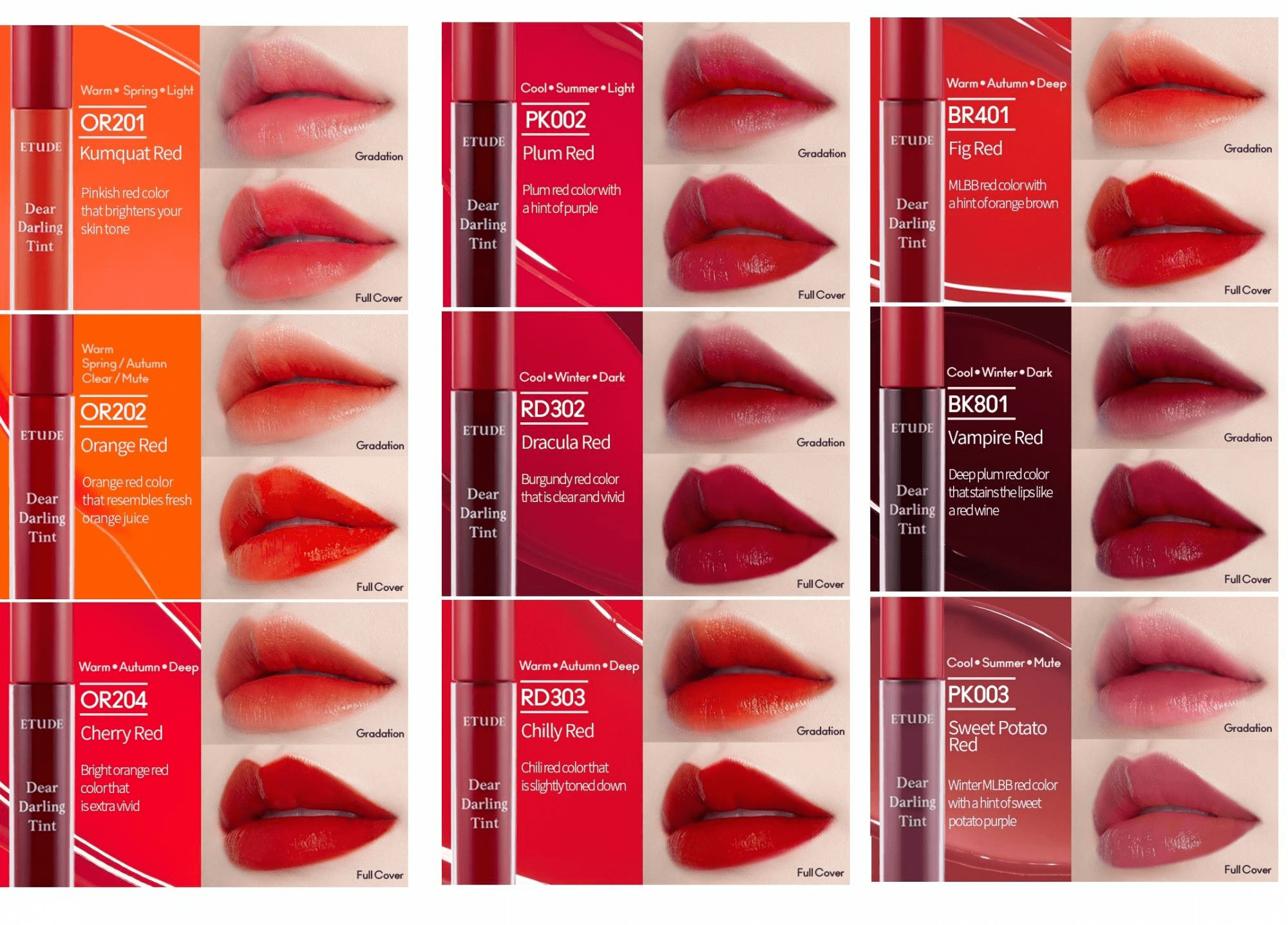 etude house dear darling tint water gel lips swatch skincare-kbeauty-glowtime-etude house dear darling water gel tint pk003 sweet potato red