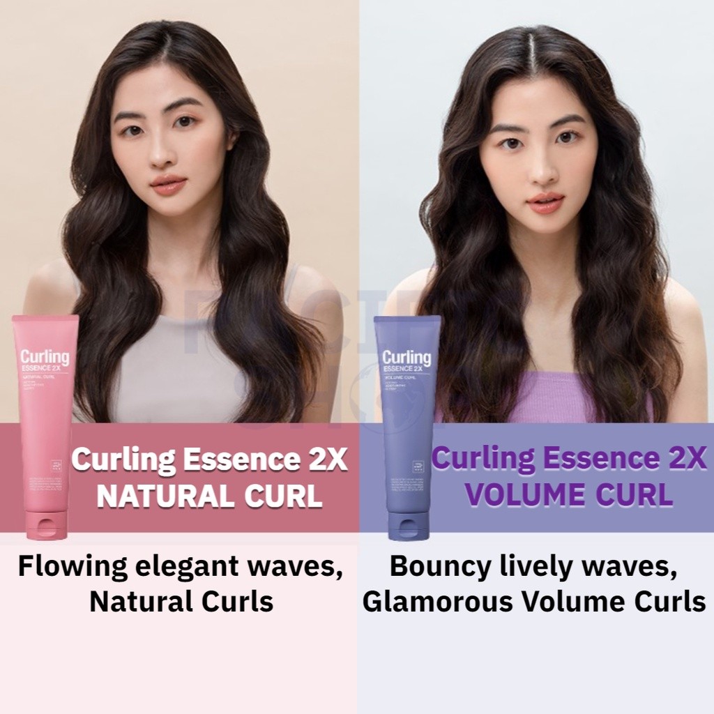 mise en scene curling essence 2x volume model skincare-kbeauty-glowtime-mise en scene curling essence 2x volume
