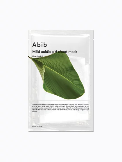 skincare-kbeauty-glowtime-abib heartleaf mask